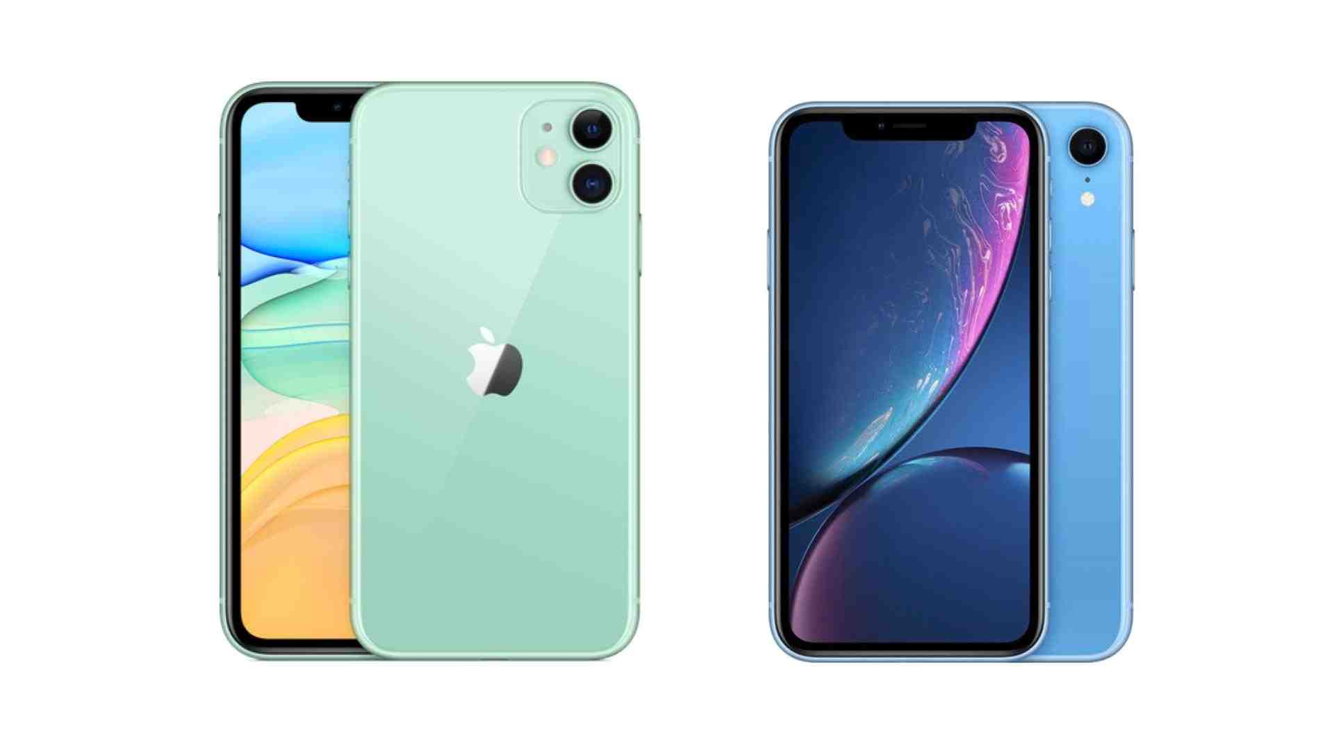 Différence Iphone xr x