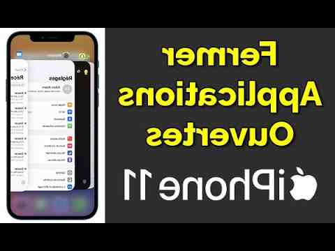 Iphone 12 mini comment fermer les applications