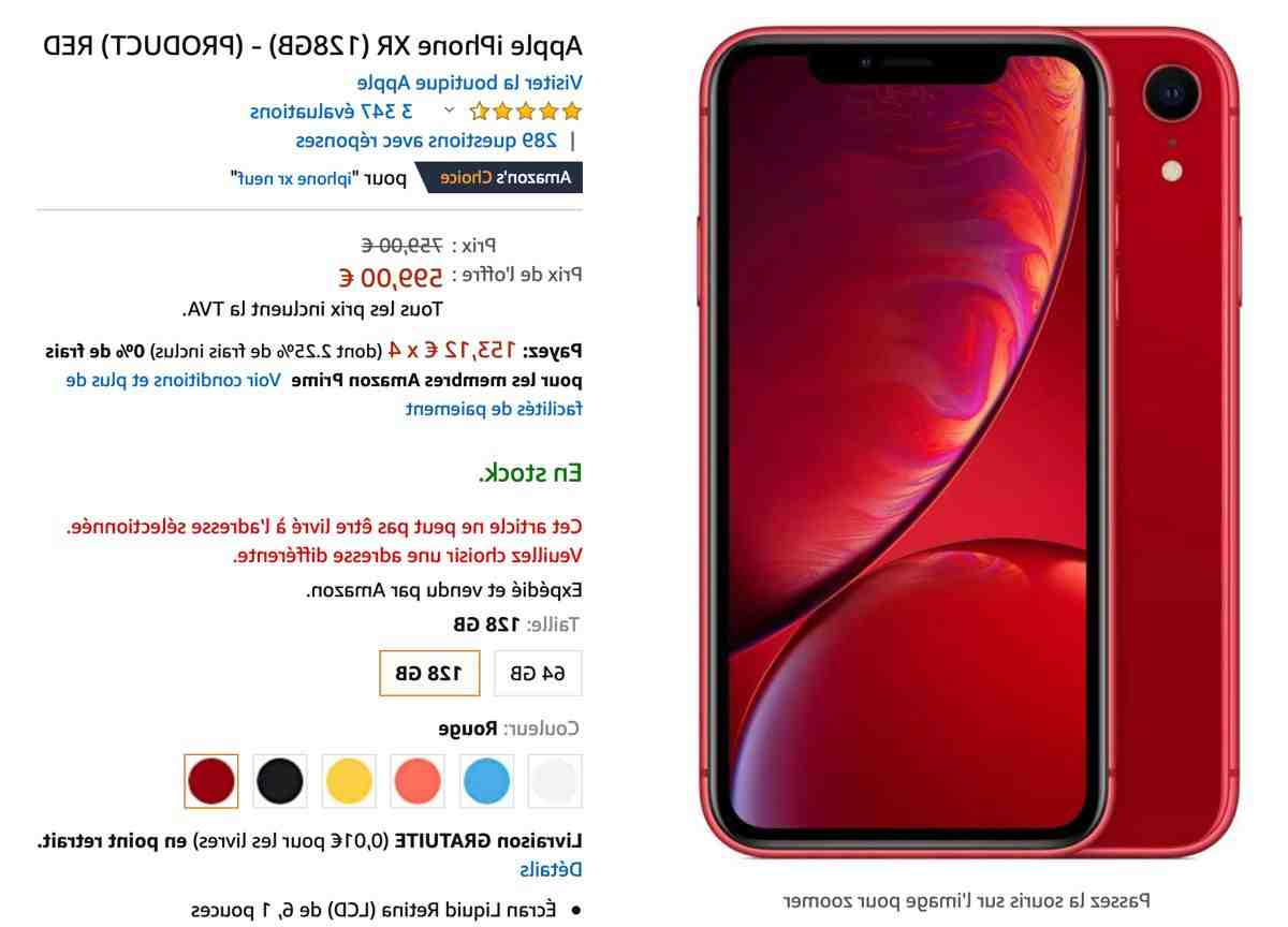 Iphone xr comme neuf