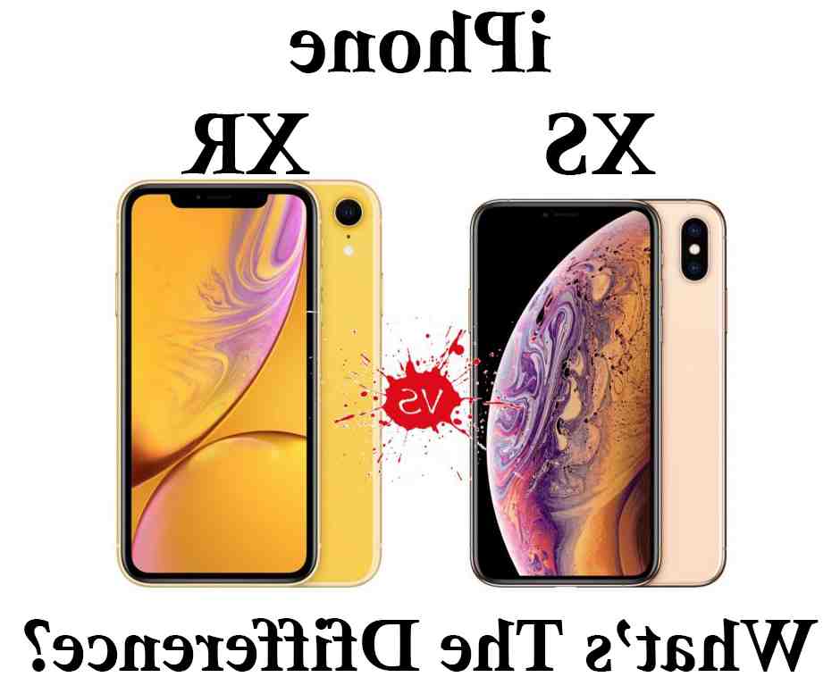 Iphone xr vs xs