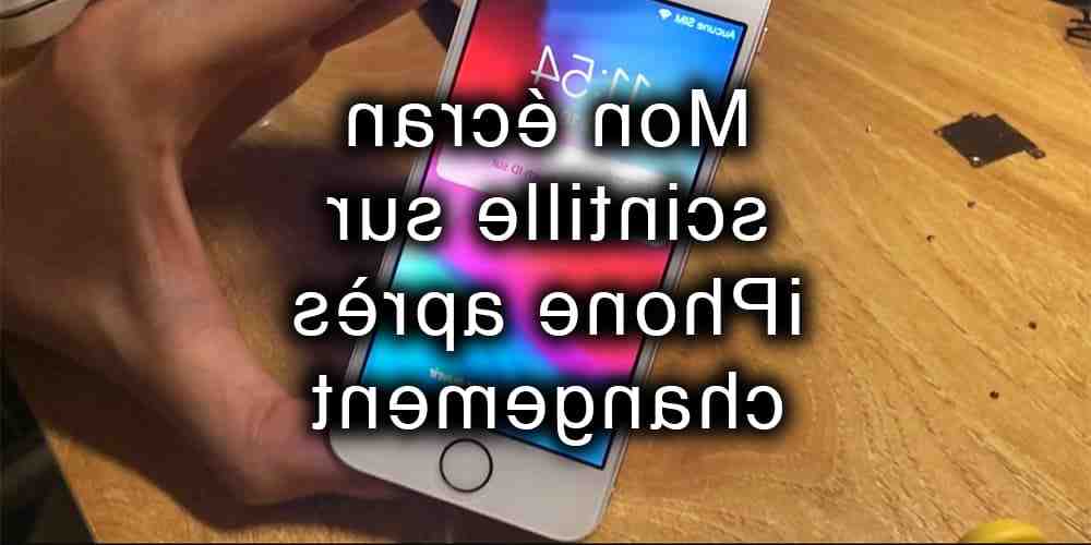 L'Iphone 5 continue de clignoter avec le logo Apple