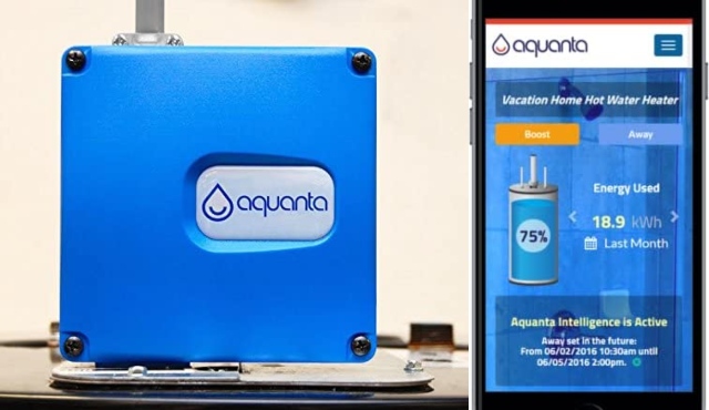 Contrôleur de chauffe-eau intelligent Aquanta avec WiFi -