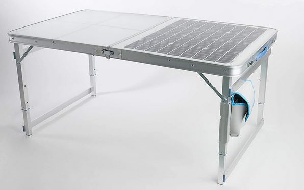 La table solaire pliable GOSUN SolarTable 60 peut charger vos appareils avec la lumière du soleil -