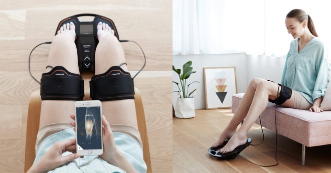 Entraîneur de pied intelligent avec application SixPad Foot Fit Plus -