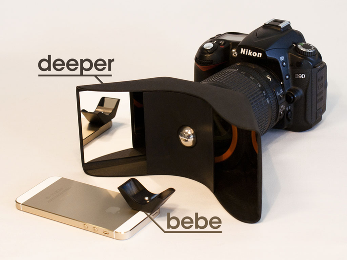 Transformez votre smartphone en caméra 3D -