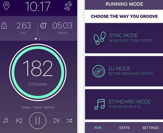 5 applications de musique en cours d'exécution pour iPhone -