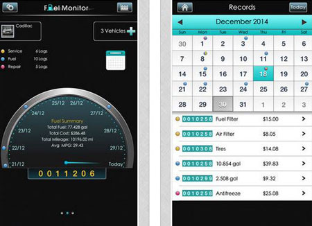 4 applications de suivi du kilométrage et de journal de service pour iPhone et iPad -
