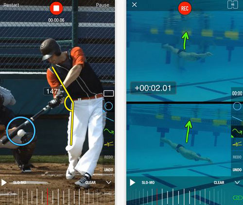 5 applications iPhone pour l'analyse vidéo de baseball -