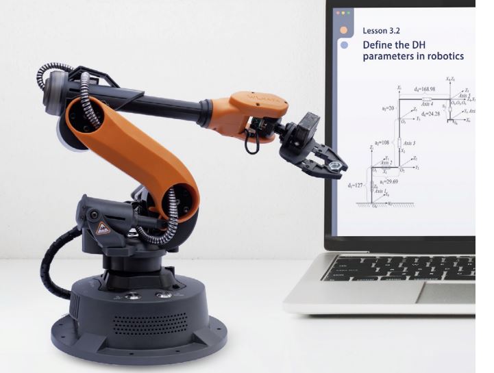 Mini bras robotique industriel 6DOF programmable avec contrôle par application -
