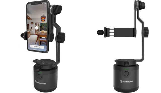 Support motorisé pour smartphone Matterport Axis pour visites virtuelles 3D -