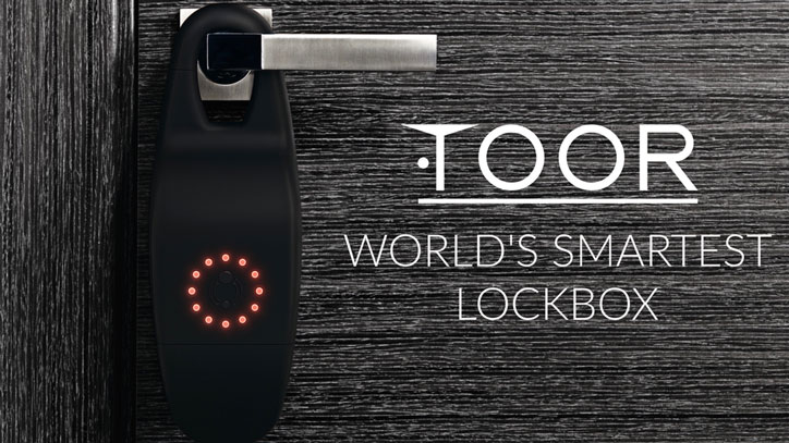 TOOR Smart Lockbox pour l'immobilier -