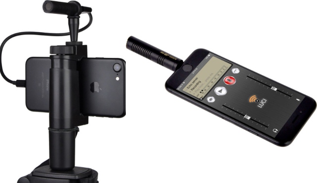Microphone MicW iShotgun II pour iPhone avec connecteur Lightning -