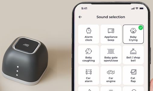 Moniteur sonore intelligent Earzz App pour votre maison -