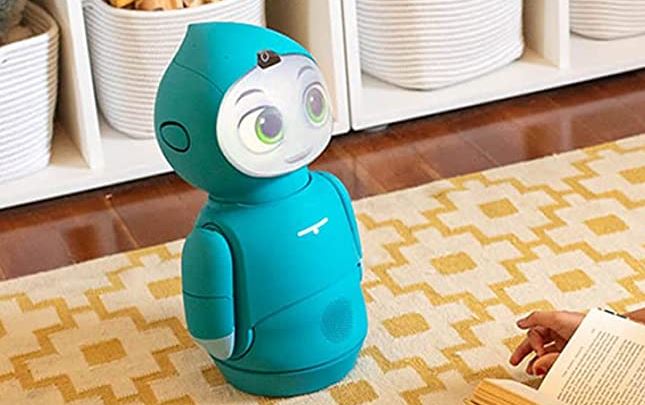 Robot IA alimenté par Moxie GPT pour les enfants avec application parentale -