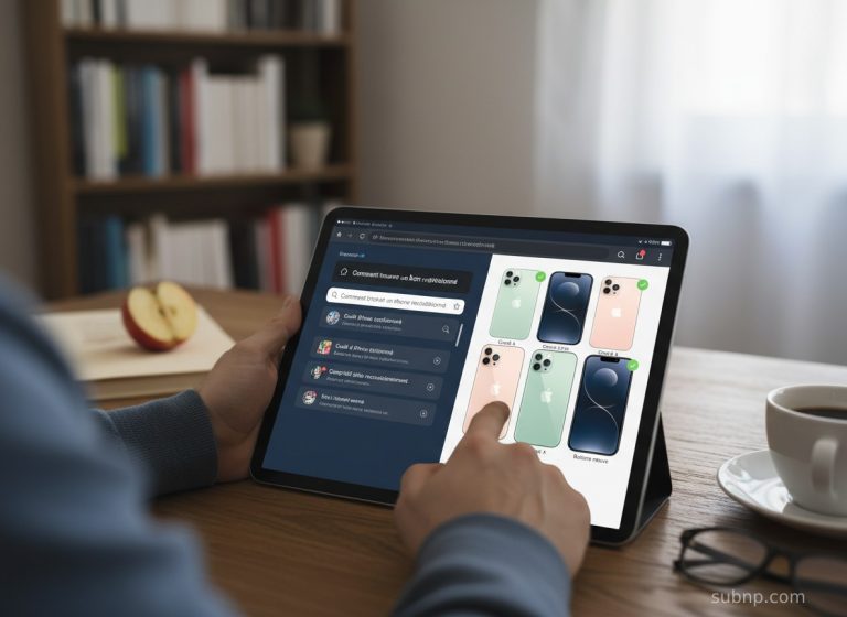 Comment trouver un bon iPhone reconditionné