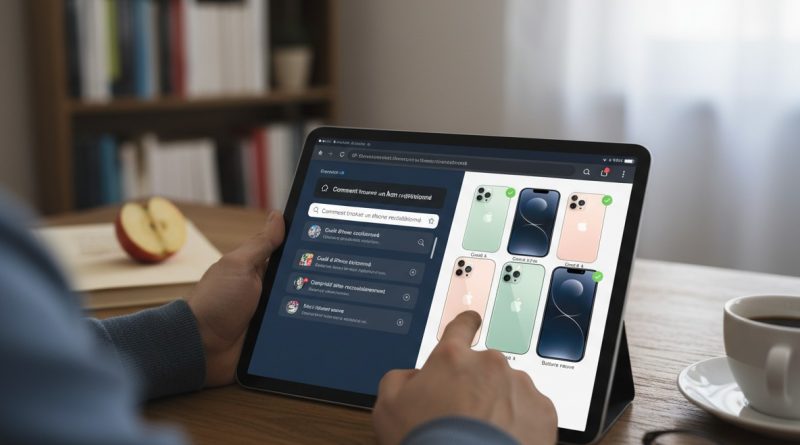 Comment trouver un bon iPhone reconditionné